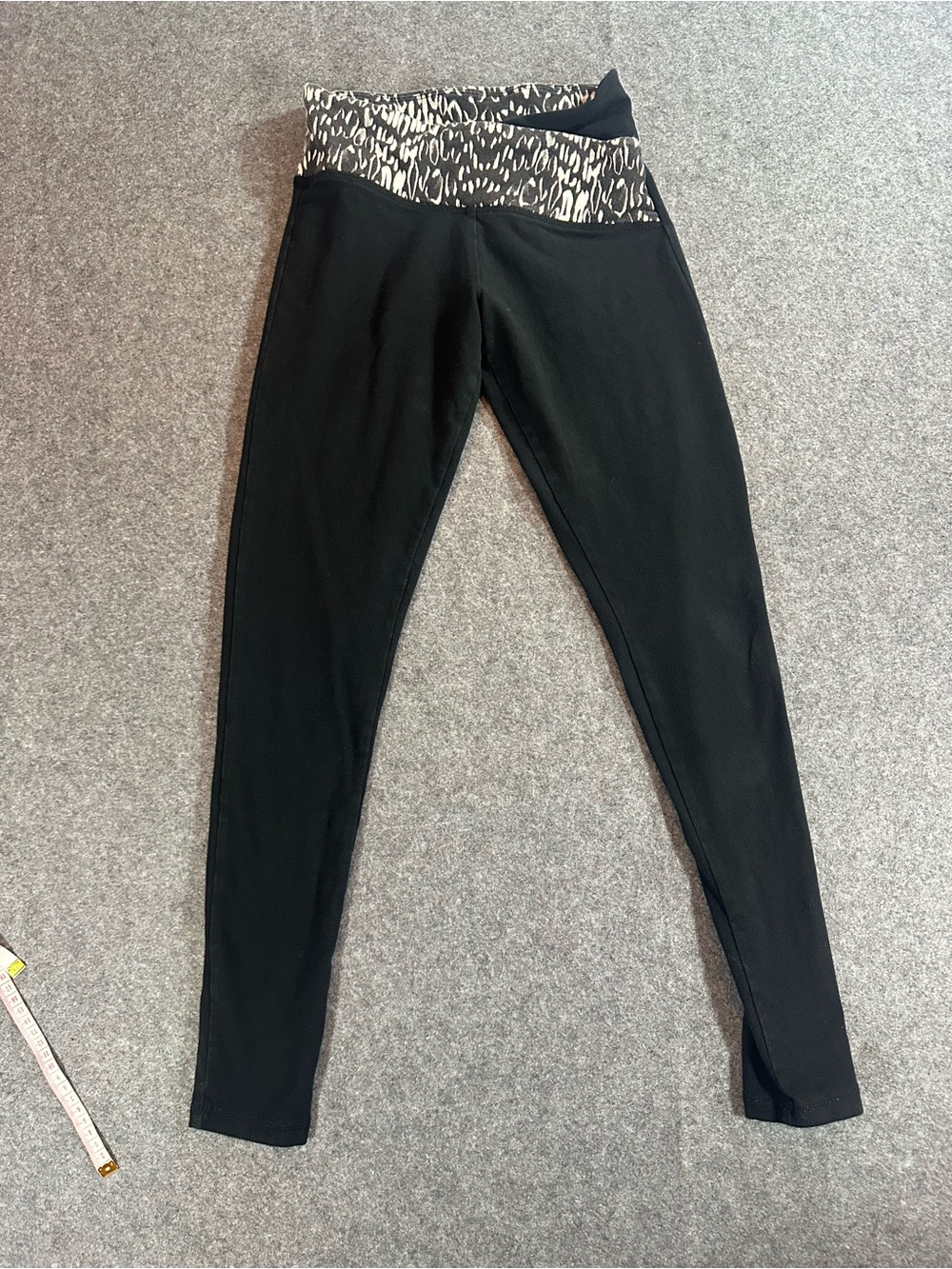 Y2K Victoria's Secret Black Leggings